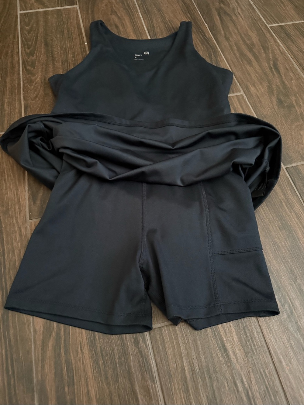 Women’s GAP fit Black Athletic Mini Dress